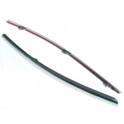 Молдинг бампера Ауди А6 05-08 правый хром